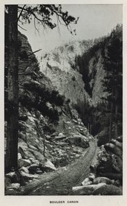 Canyons van Colorado: Boulder Canon
