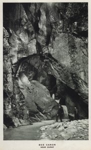 Canyons van Colorado: Box Canon, nabij Ouray door William Henry Jackson