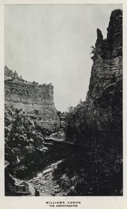 Canyons van Colorado: Williams Canon, Het Amfitheater door William Henry Jackson