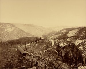 Los Pinos Valley, kijkend naar het oosten