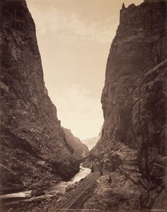 De Koninklijke Kloof, Grand Cañon van de Arkansas door William Henry Jackson