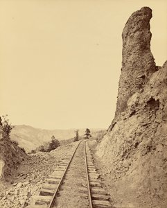 Toltekenkloof vanaf het portaal door William Henry Jackson