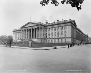 U.S. Treasury, Washington, D.C., 1880 door William Henry Jackson