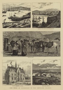 De hertog van Edinburgh op de Shetlandeilanden