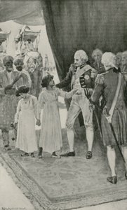 De Zonen van Sultan Tippu worden ontvangen door Lord Cornwallis als Gijzelaars door William Henry Margetson
