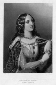 Isabella van Valois, tweede vrouw van Richard II, ca. 1860