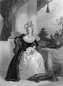 Marie Antoinette, koningin van Frankrijk en Navarre, ca. 1840-1860 door William Henry Mote