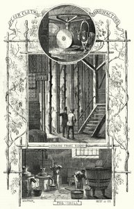 Vloerkleedfabricage door William Henry Pike