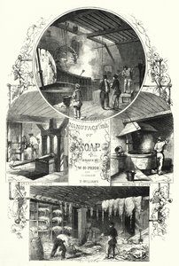 Zeepfabricage door William Henry Pike