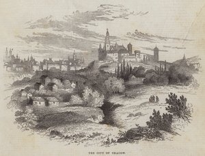 De stad Krakau