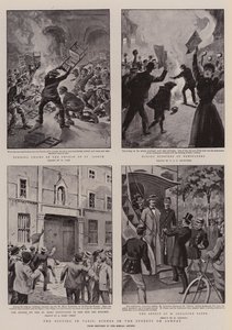 De Onlusten in Parijs, Scènes in de Straten op Zondag