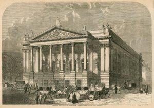 Het nieuwe Italiaanse Operahuis, Covent Garden, Londen