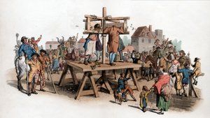 Een schandpaal, 1805