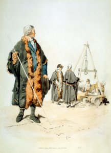 Lid van een Londense Wardmote Inquest in officiële kleding door William Henry Pyne