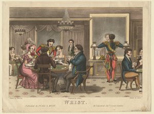 Whist, 1825 door William Henry Pyne
