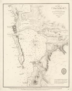 Baai van Navarino door William Henry Smyth