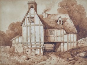 Oude huizen in Penshurst, Kent