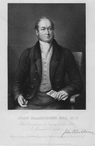 John Blackburne, Engelse politicus, MP voor Huddersfield en hoofdcommissaris van het onderzoek naar de staat van gemeentelijke corporaties door William Henry Worthington