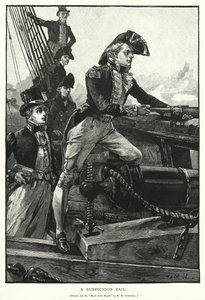 Een Verdacht Zeil (gravure)