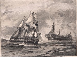 Arethusa en de Belle Poule AD 1778