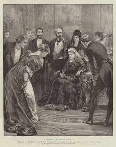Becket, in Windsor Castle door William Heysham Overend