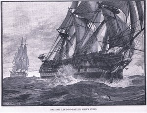 Britse linieschepen AD 1836