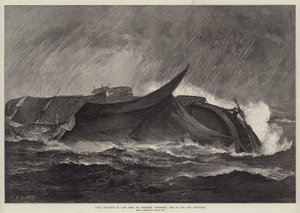 HMS Eurydice zoals voor het laatst gezien door Benjamin Cuddiford, een van de twee overlevenden