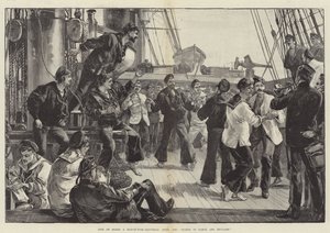 Leven aan boord van een oorlogsschip, zaterdagmiddag, handen om te dansen en Skylark