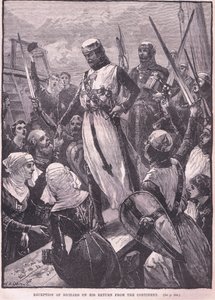 Ontvangst van Richard bij zijn terugkeer van het continent, 1194