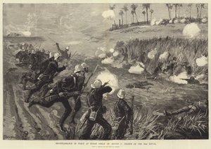 Verkenning in kracht bij Kindji Osman op 5 augustus, aanval van de 60th Rifles