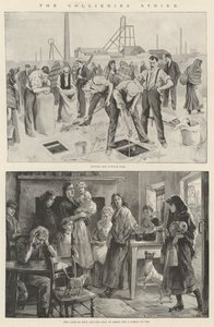 De staking van de mijnwerkers