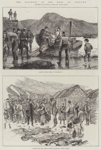 De nood in het westen van Ierland door William Heysham Overend