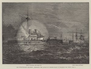 Het evolutionaire eskader, het afslaan van de aanval door torpedoboten in Blacksod Bay, Mayo, 7 juli