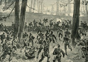 De Laatste Aanval bij de Spingawi Khotal, 1901 door William Heysham Overend