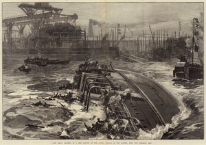 De grote ramp bij een scheepslancering op de Clyde, het zinken van de Daphne, met tweehonderd mannen