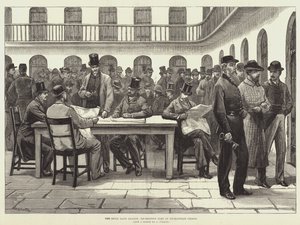 De Ierse Land League, recreatietijd in de Kilmainham-gevangenis