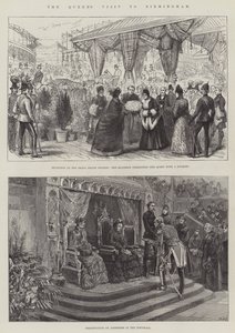 Het bezoek van de koningin aan Birmingham