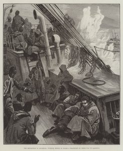 De Revolutie in Roemelië, Turkse Redifs aan Boord van een Transport op Weg naar Salonica
