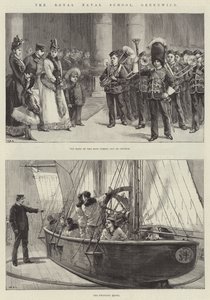 De Koninklijke Marine School, Greenwich door William Heysham Overend