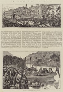 Het Koninklijk Bezoek aan Ierland door William Heysham Overend