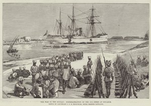 De Oorlog in de Soedan, Ontscheping van de 15e Sikhs in Souakim