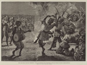 Met de Afghaanse Grenscommissie, Bungra, of Khattuk Dans, uitgevoerd door de 20e Punjaub Infanterie bij Bala Murghab