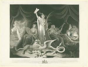 Allegorie op de macht van Groot-Brittannië, 1787