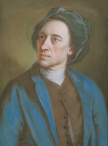 Alexander Pope, ca. 1739-84 door William Hoare
