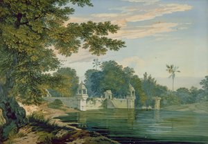 Een Uitzicht Bij Agra, c.1780 door William Hodges