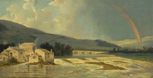 Otley Brug op de Rivier Wharfe