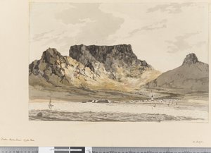 Pagina 10 Tafelberg, Kaapstad door William Hodges
