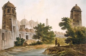 Pl. 41 Een uitzicht op de Cuttera gebouwd door Jaffeir Cawn in Muxadavad, uit 
