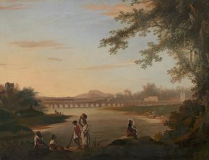 De Marmalong-brug door William Hodges
