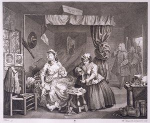 Het Hoerenleven, plaat III, uit 